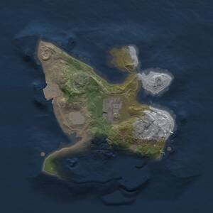 Thumbnail Rust Map: Procedural Map, Size: 2000, Seed: 908, 4 Monuments