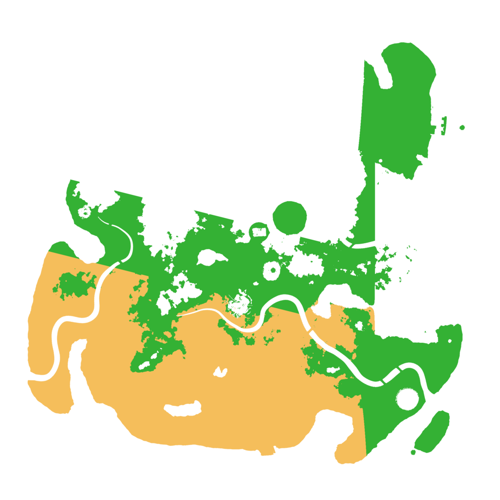 Biome Rust Map: Procedural Map, Size: 4000, Seed: 727009613