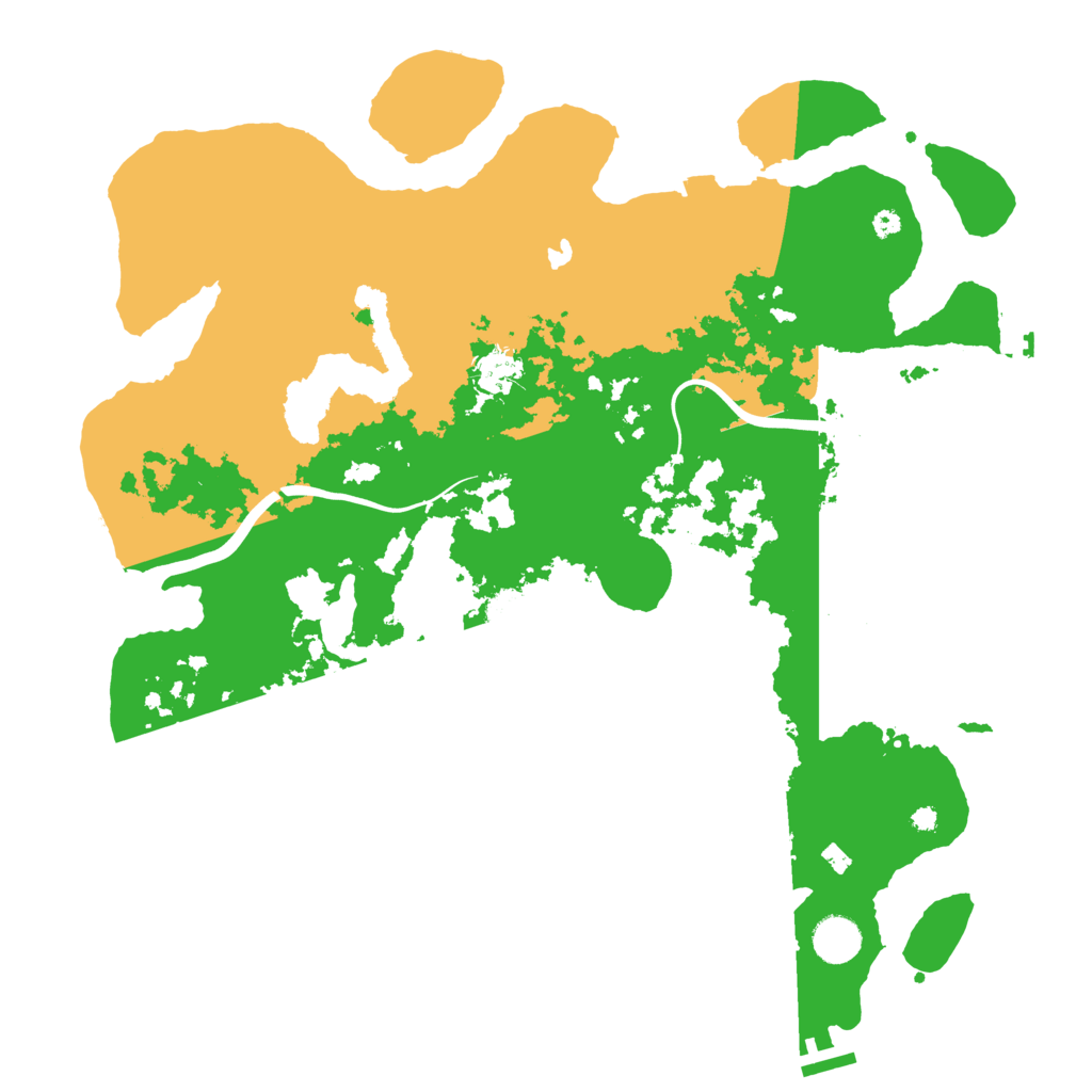 Biome Rust Map: Procedural Map, Size: 4000, Seed: 1137595293