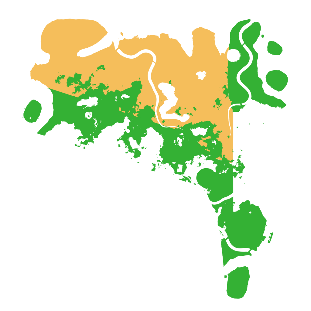 Biome Rust Map: Procedural Map, Size: 4250, Seed: 1104763693
