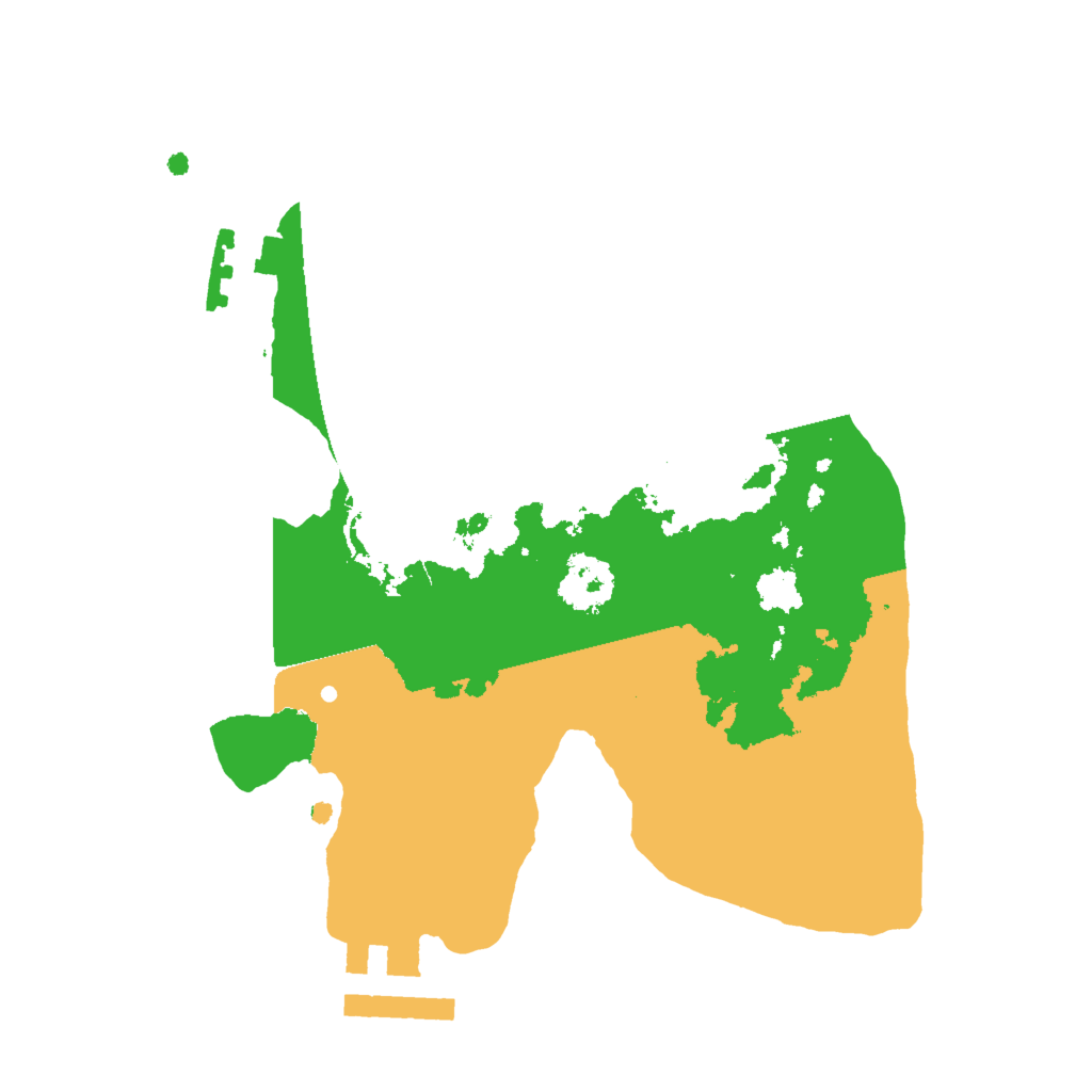 Biome Rust Map: Procedural Map, Size: 2000, Seed: 582792722