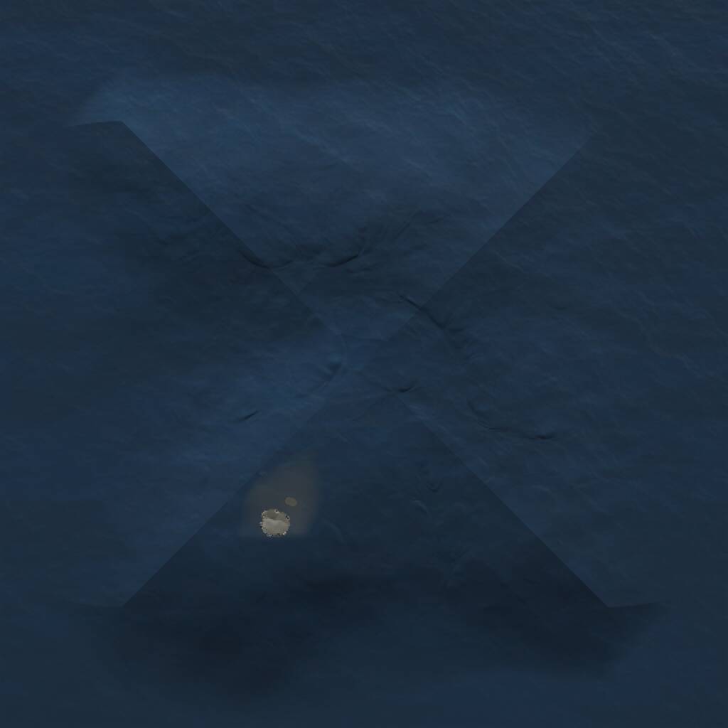 Rust Map: Procedural Map, Size: 1000, Seed: 989604708, 1 Monuments