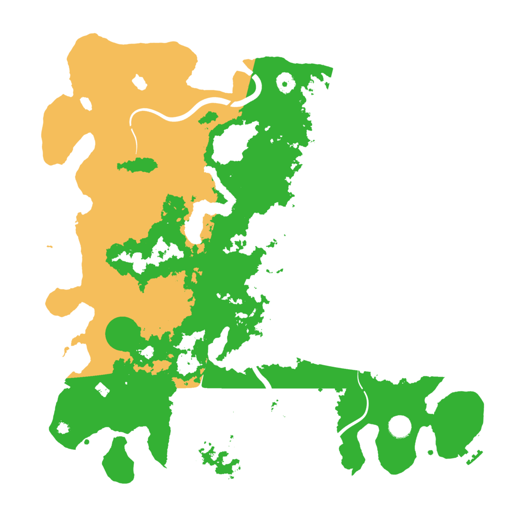 Biome Rust Map: Procedural Map, Size: 4000, Seed: 73821