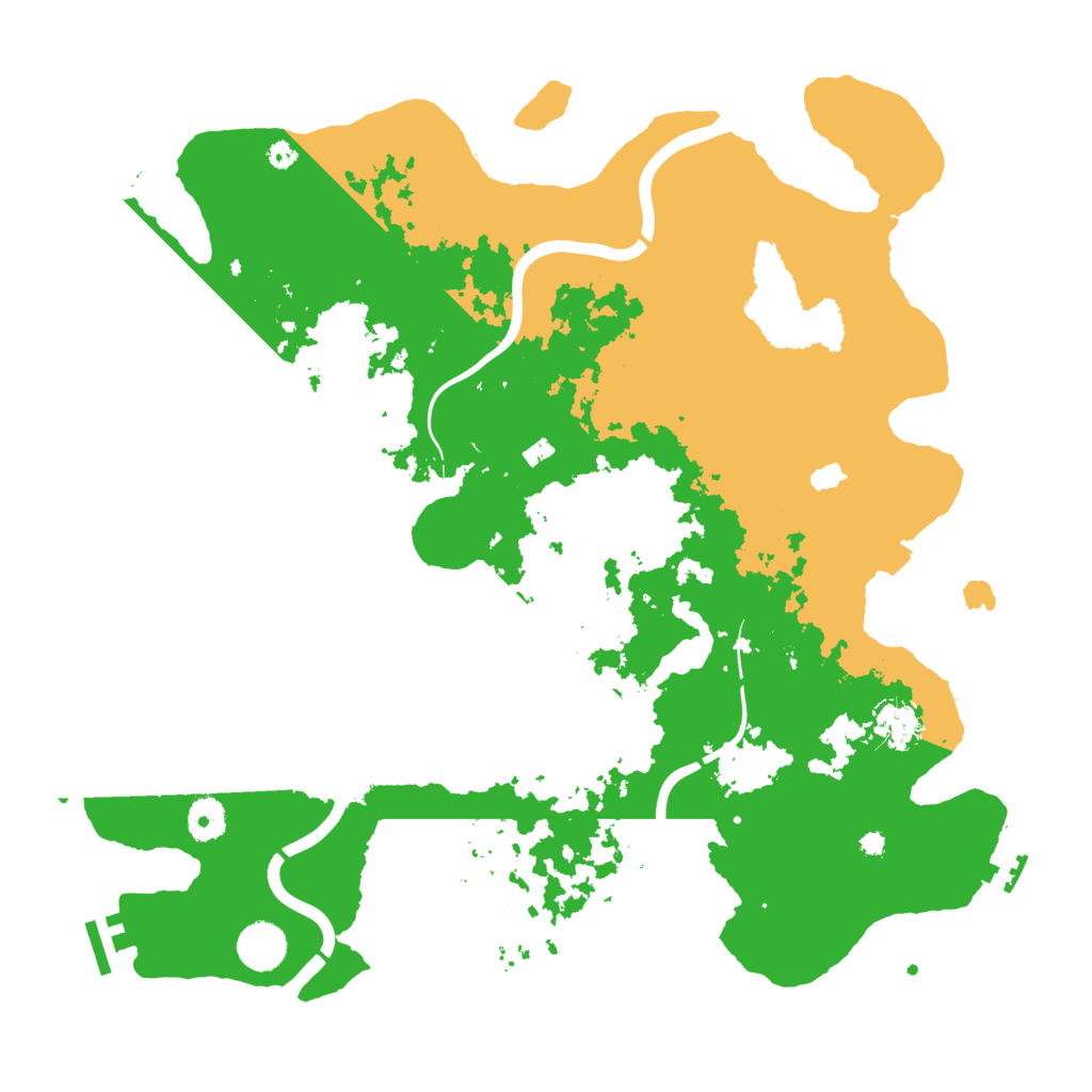 Biome Rust Map: Procedural Map, Size: 4000, Seed: 860227527