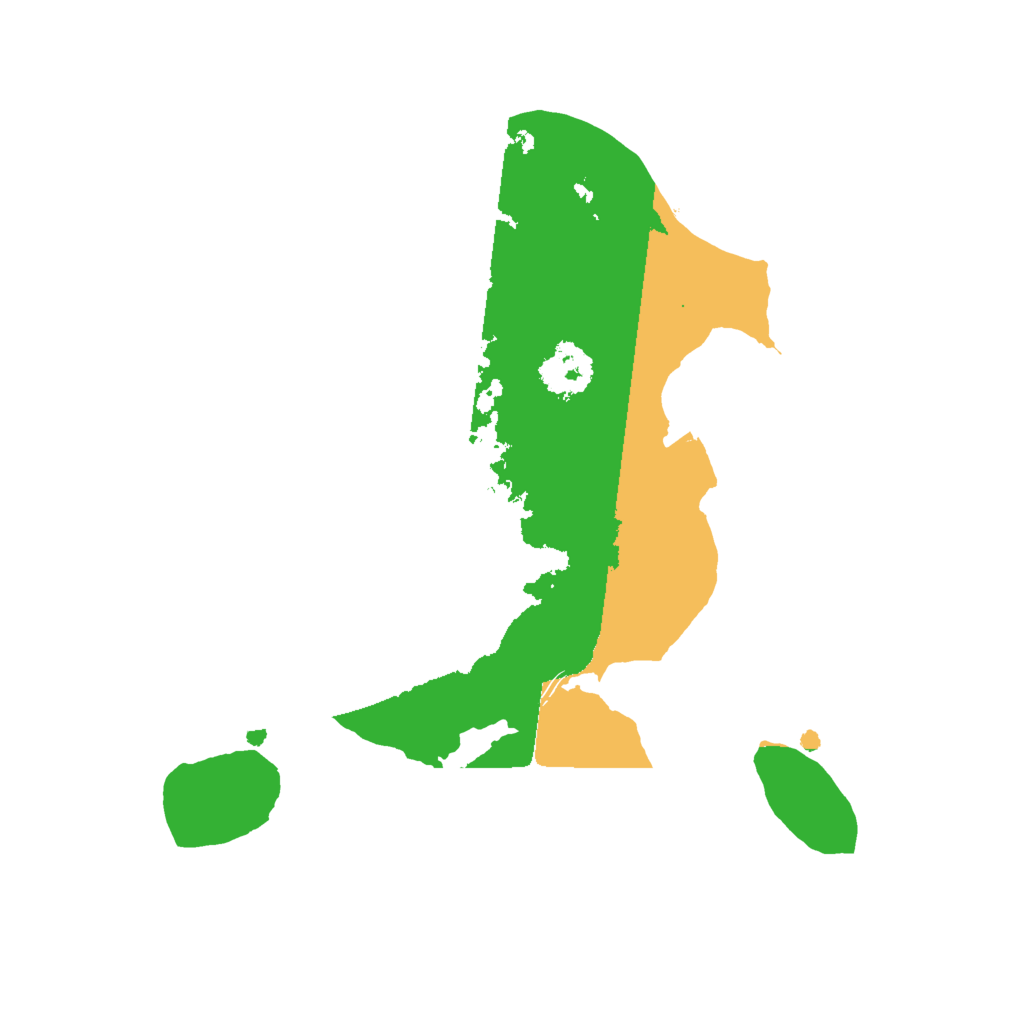 Biome Rust Map: Procedural Map, Size: 2000, Seed: 404909