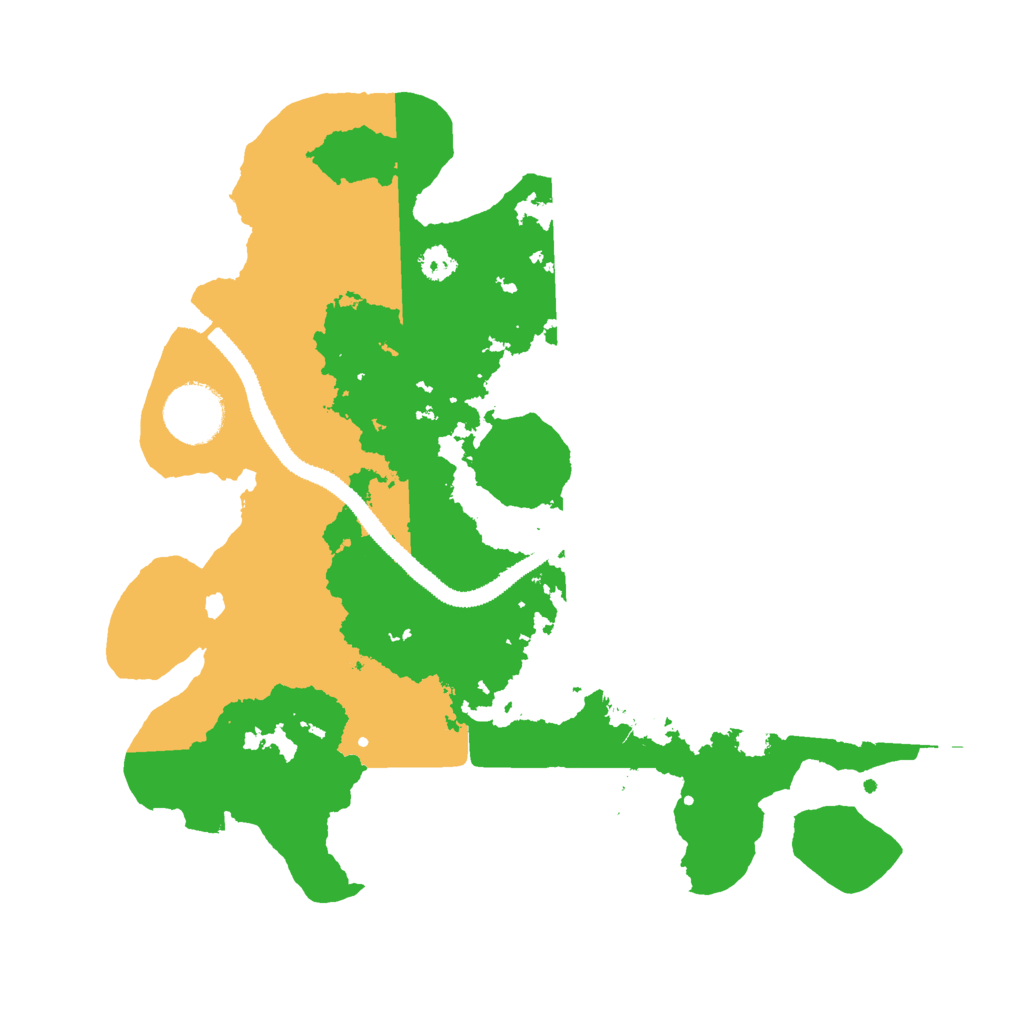 Biome Rust Map: Procedural Map, Size: 3000, Seed: 4189