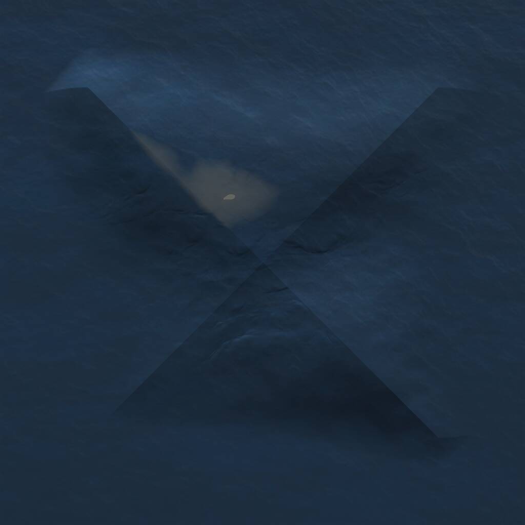 Rust Map: Procedural Map, Size: 1000, Seed: 1607972314, 1 Monuments