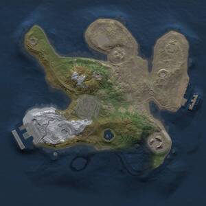 Thumbnail Rust Map: Procedural Map, Size: 2000, Seed: 1607972314, 7 Monuments