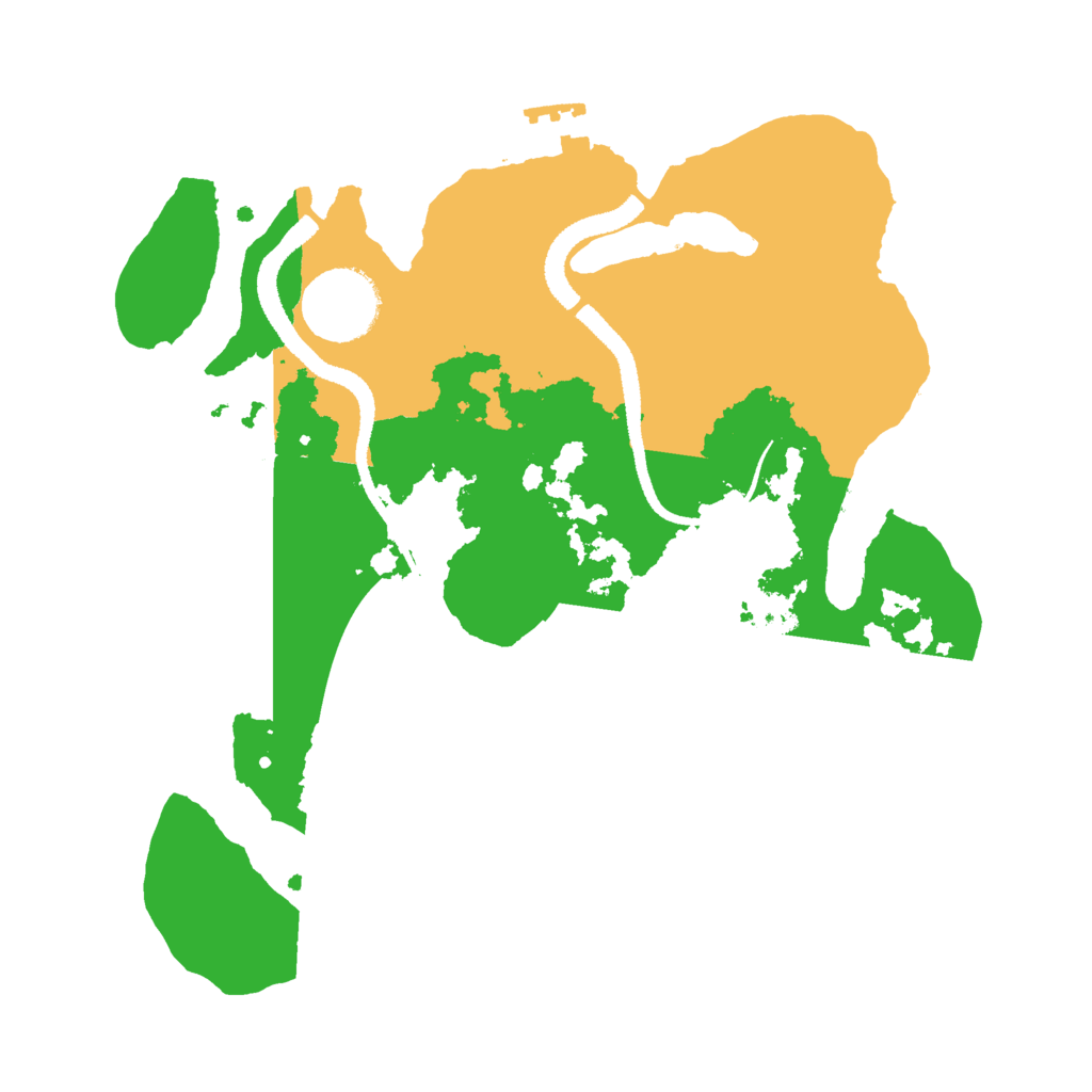 Biome Rust Map: Procedural Map, Size: 2700, Seed: 1768219290