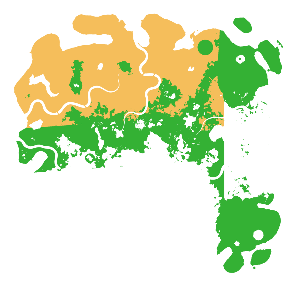 Biome Rust Map: Procedural Map, Size: 5111, Seed: 1655822437