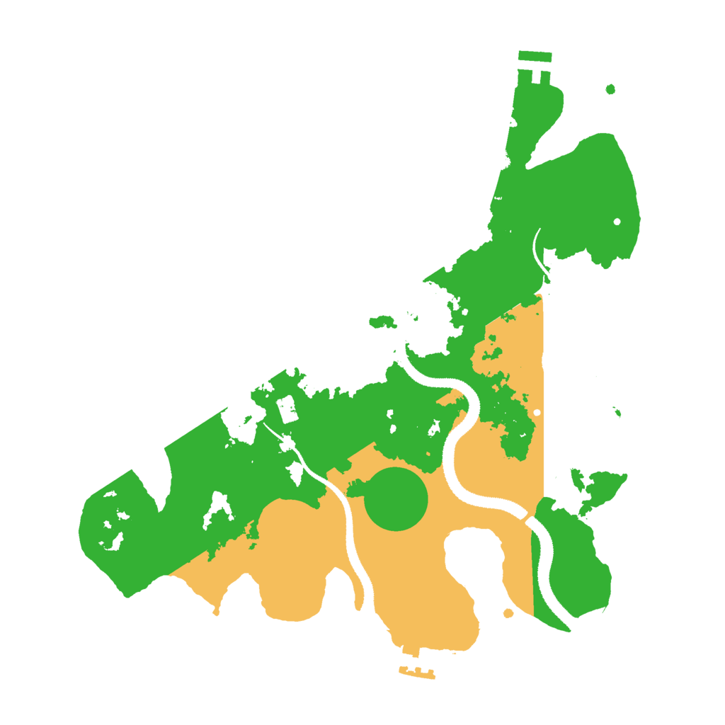 Biome Rust Map: Procedural Map, Size: 3000, Seed: 1003057005