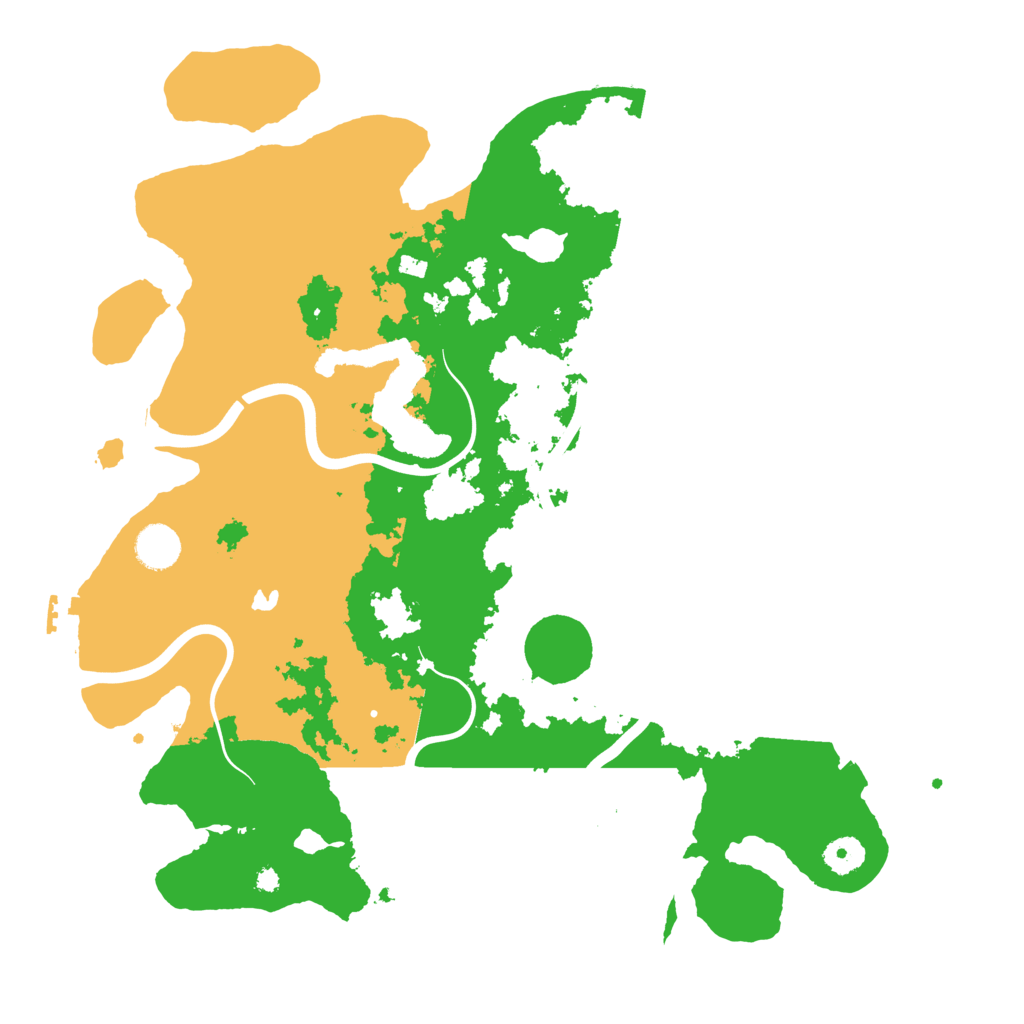 Biome Rust Map: Procedural Map, Size: 4000, Seed: 1634653903