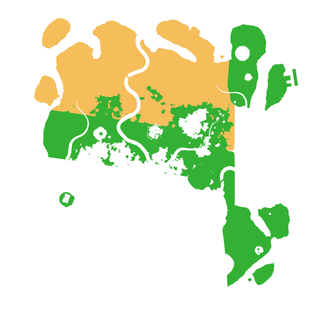 Biome Rust Map: Procedural Map, Size: 3750, Seed: 1888902463