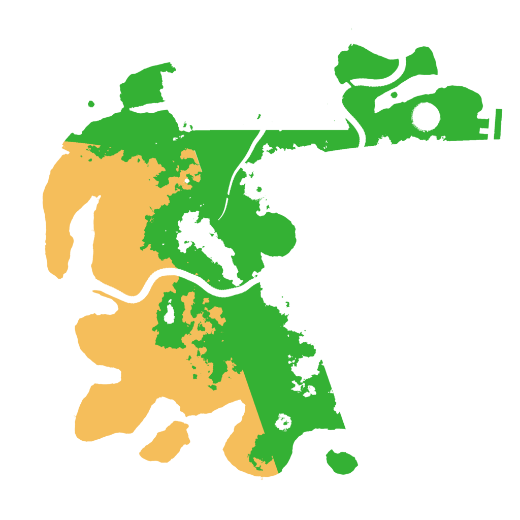 Biome Rust Map: Procedural Map, Size: 3250, Seed: 1013501352