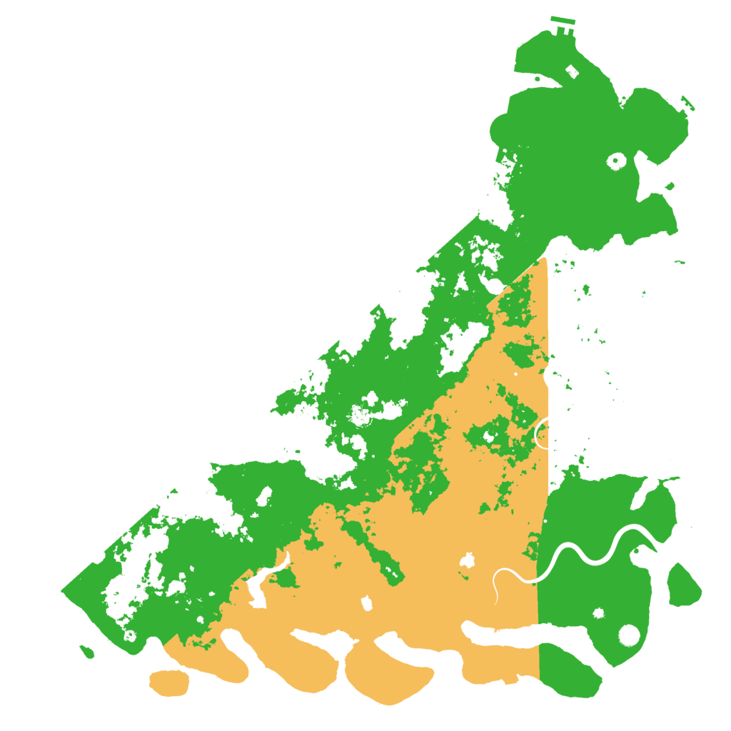Biome Rust Map: Procedural Map, Size: 6000, Seed: 752347532