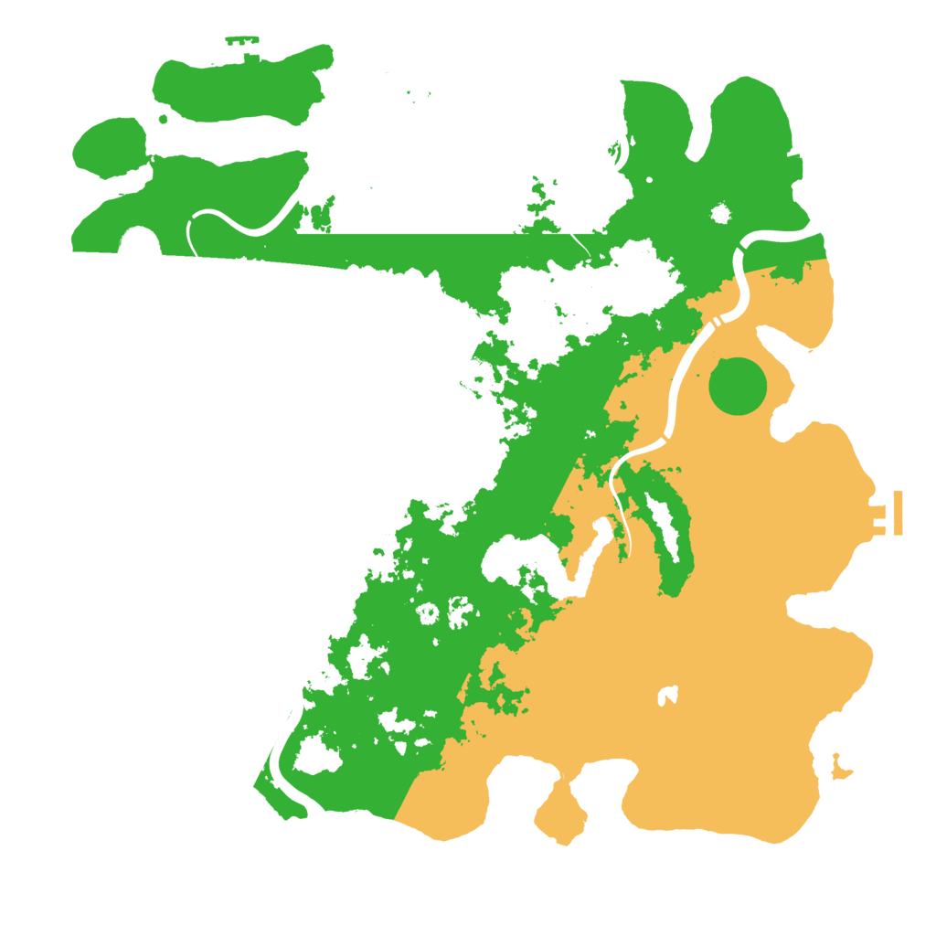 Biome Rust Map: Procedural Map, Size: 4250, Seed: 1130409495