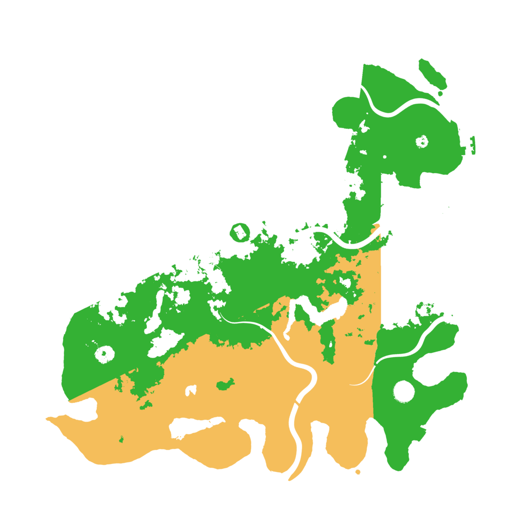 Biome Rust Map: Procedural Map, Size: 4200, Seed: 1722723601