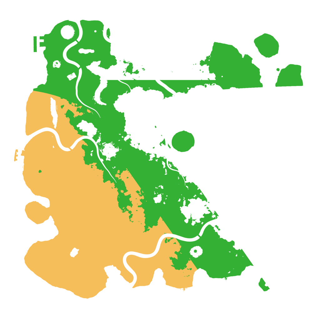 Biome Rust Map: Procedural Map, Size: 4096, Seed: 1028482210