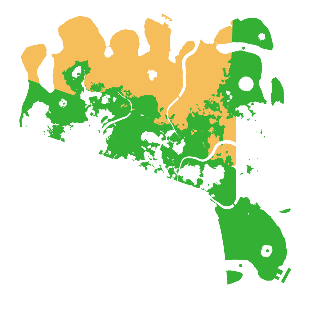 Biome Rust Map: Procedural Map, Size: 4000, Seed: 947884479