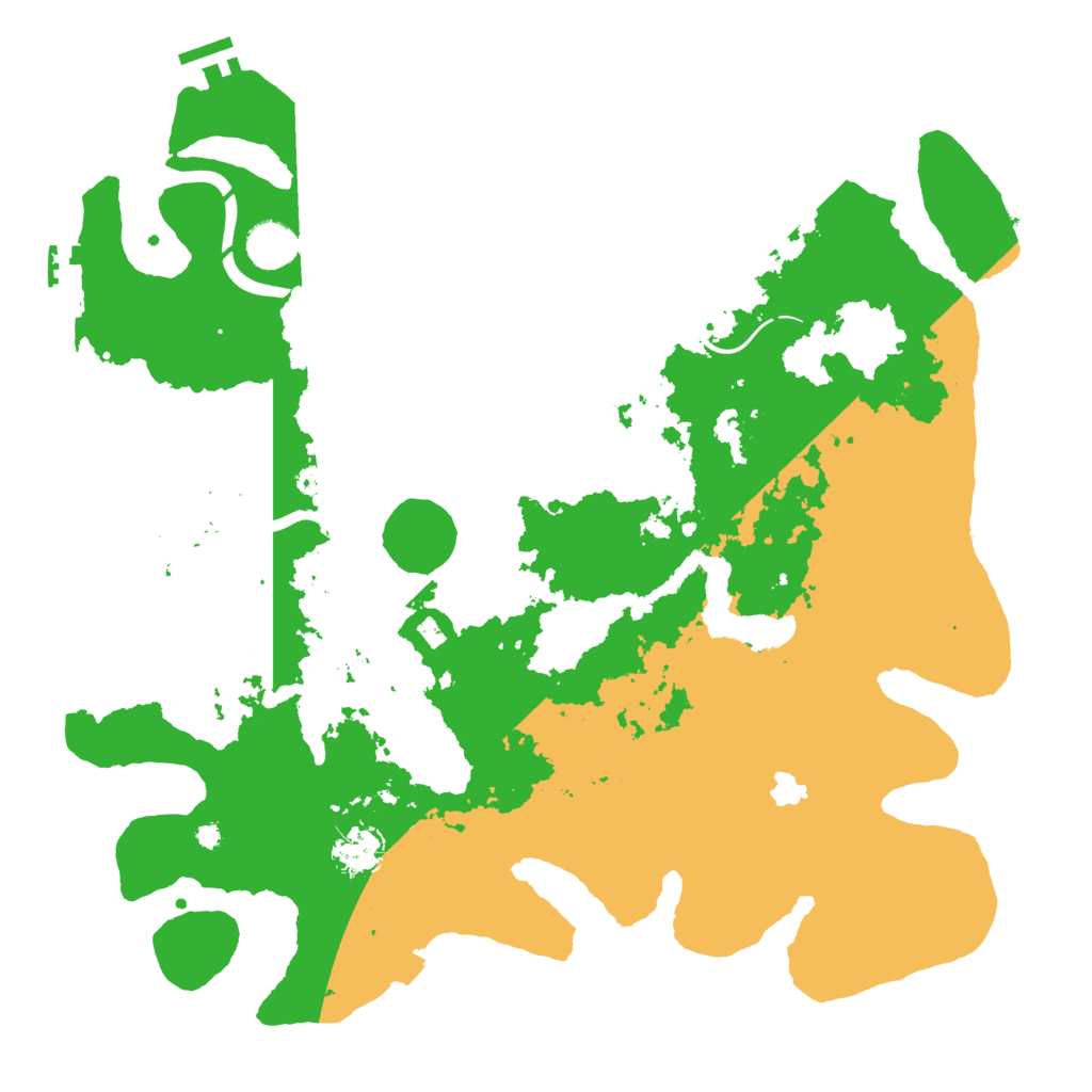 Biome Rust Map: Procedural Map, Size: 4000, Seed: 1191519160