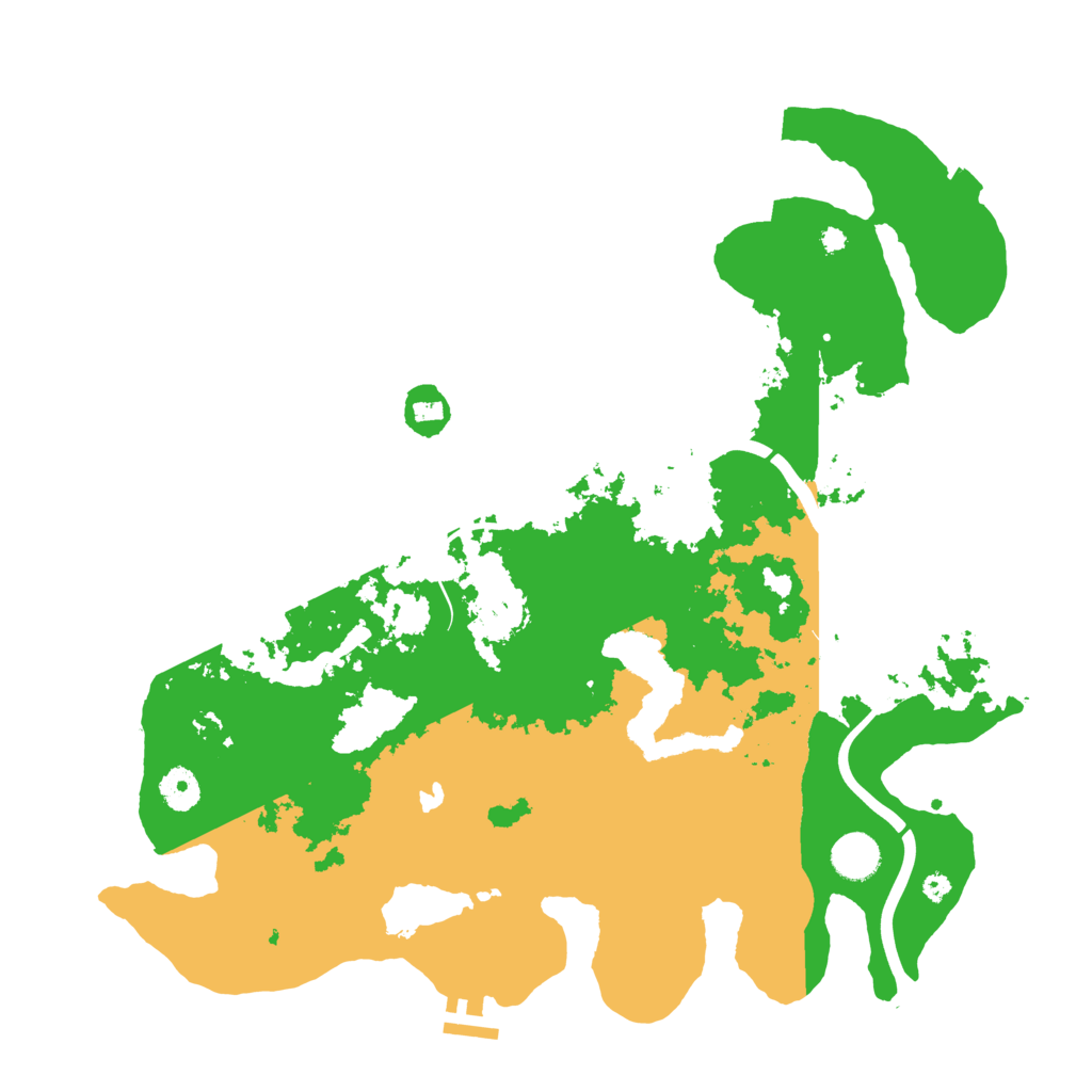 Biome Rust Map: Procedural Map, Size: 4000, Seed: 1722723601