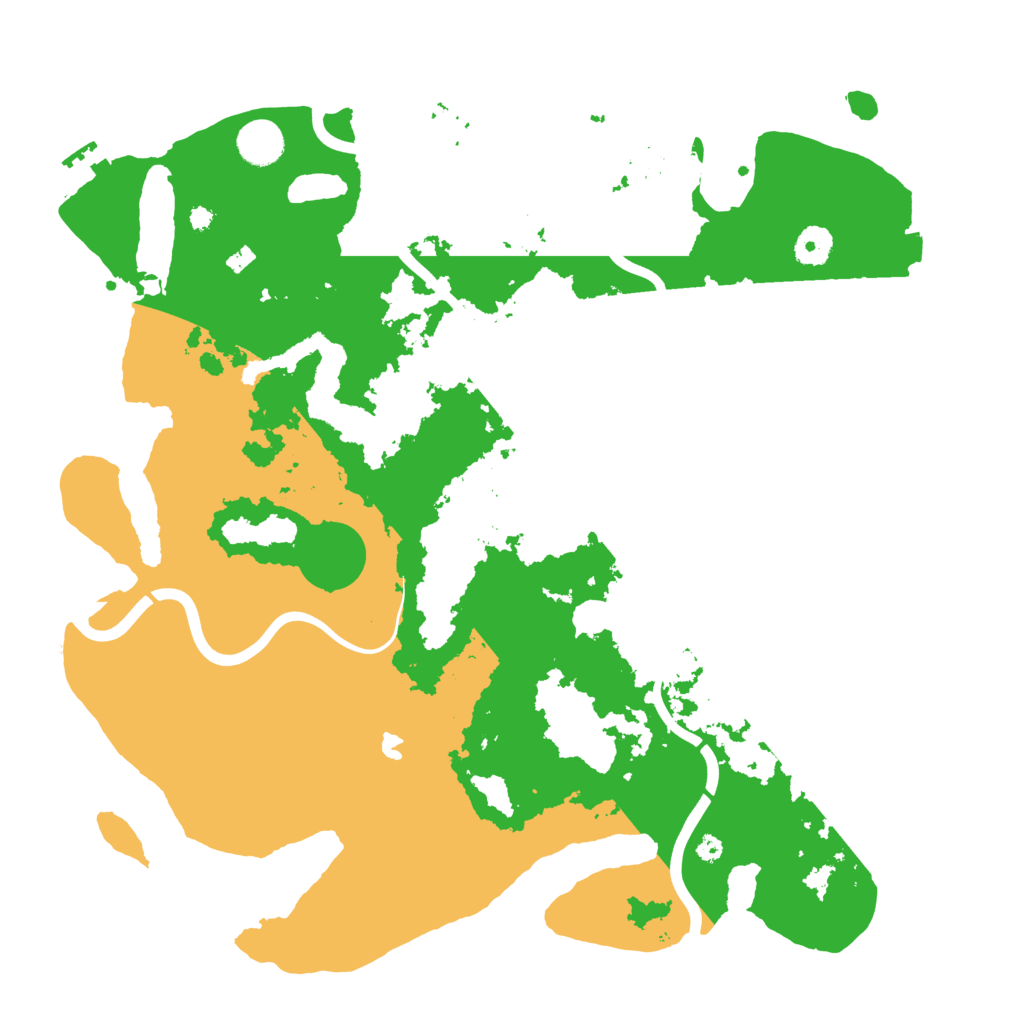 Biome Rust Map: Procedural Map, Size: 4000, Seed: 18901838