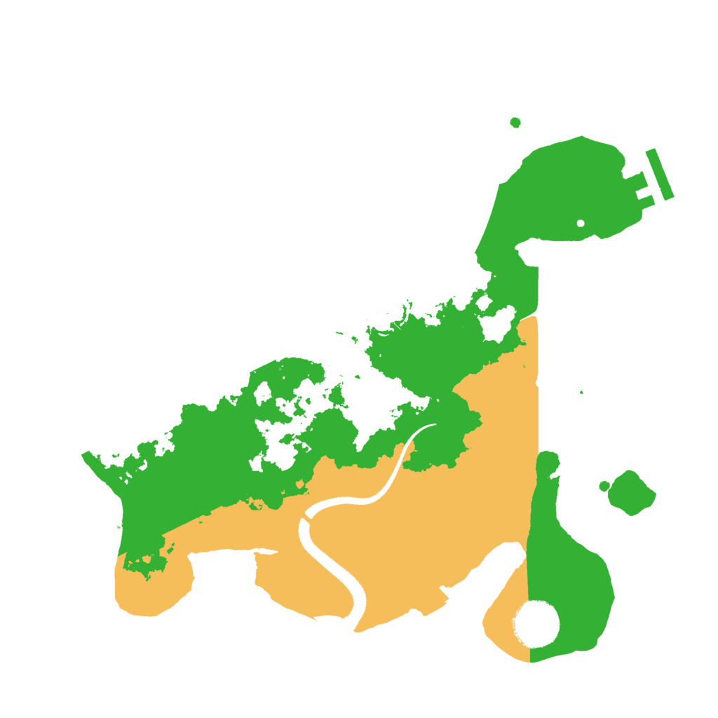 Biome Rust Map: Procedural Map, Size: 2750, Seed: 227432780