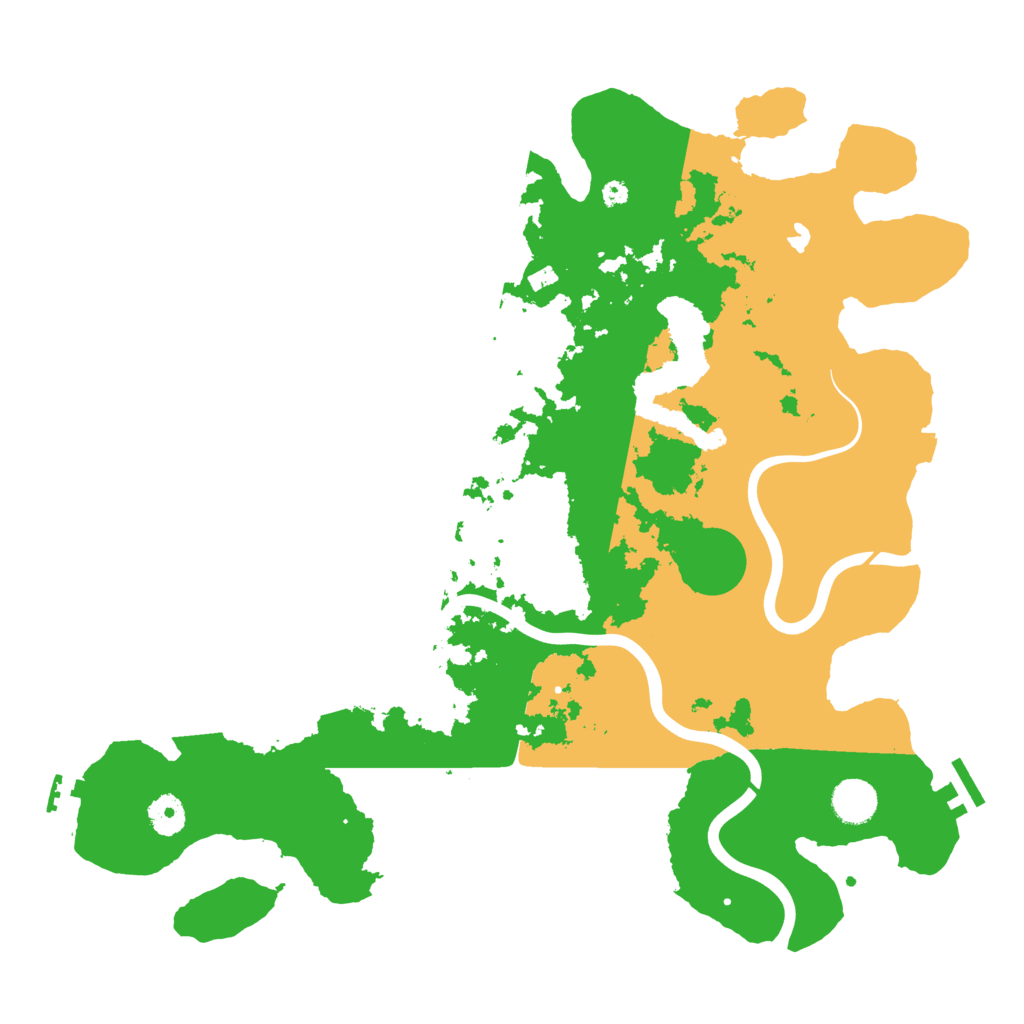 Biome Rust Map: Procedural Map, Size: 4000, Seed: 725580717
