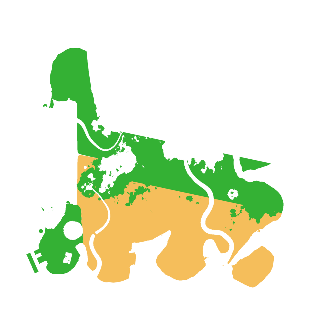 Biome Rust Map: Procedural Map, Size: 3000, Seed: 1982373140