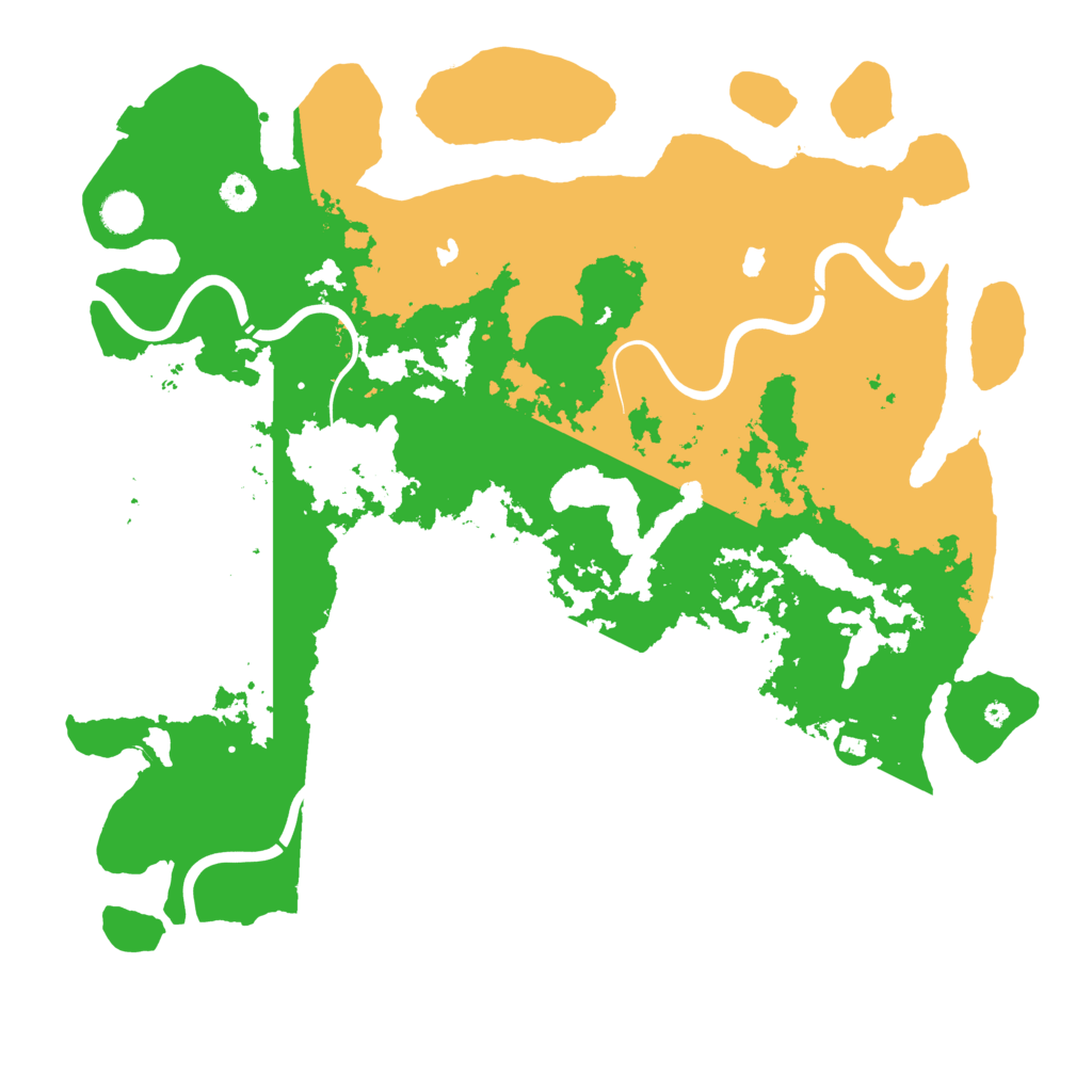 Biome Rust Map: Procedural Map, Size: 4500, Seed: 681466660