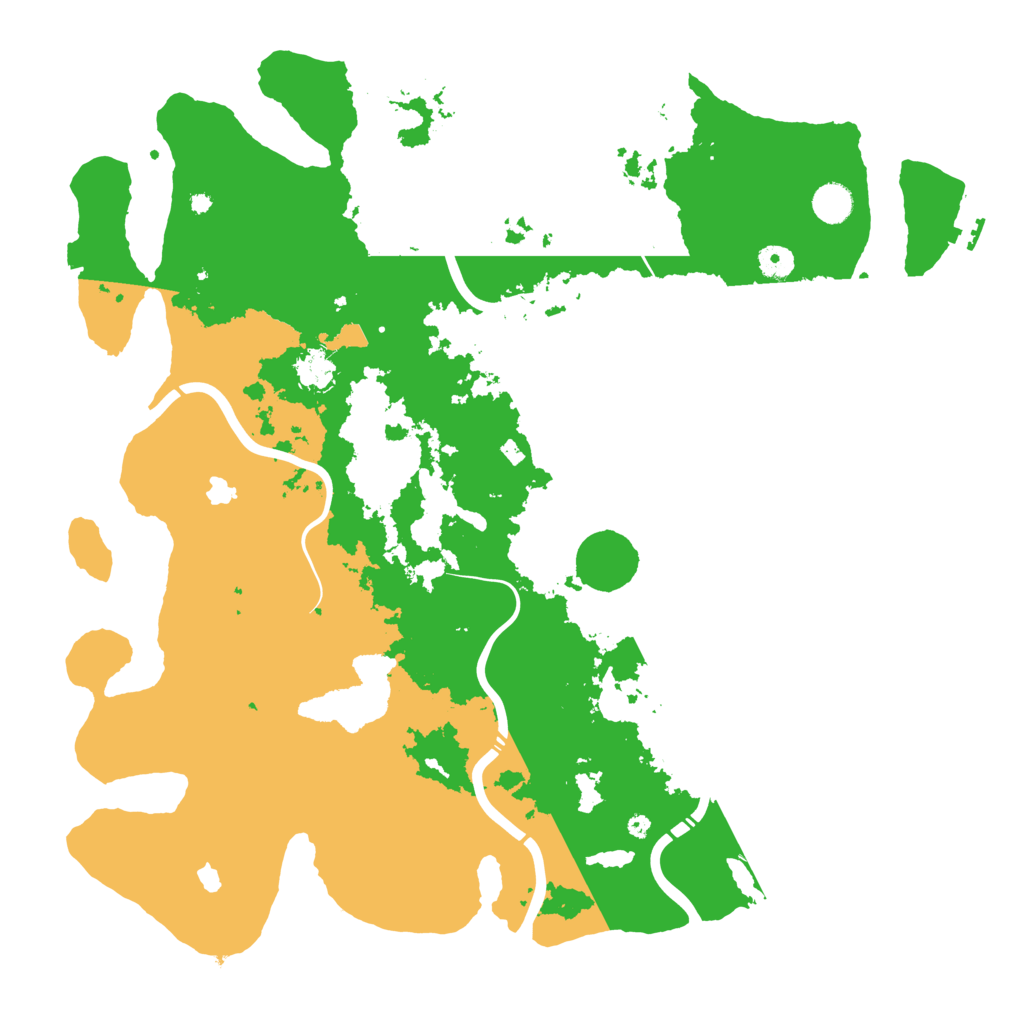 Biome Rust Map: Procedural Map, Size: 4500, Seed: 275711380