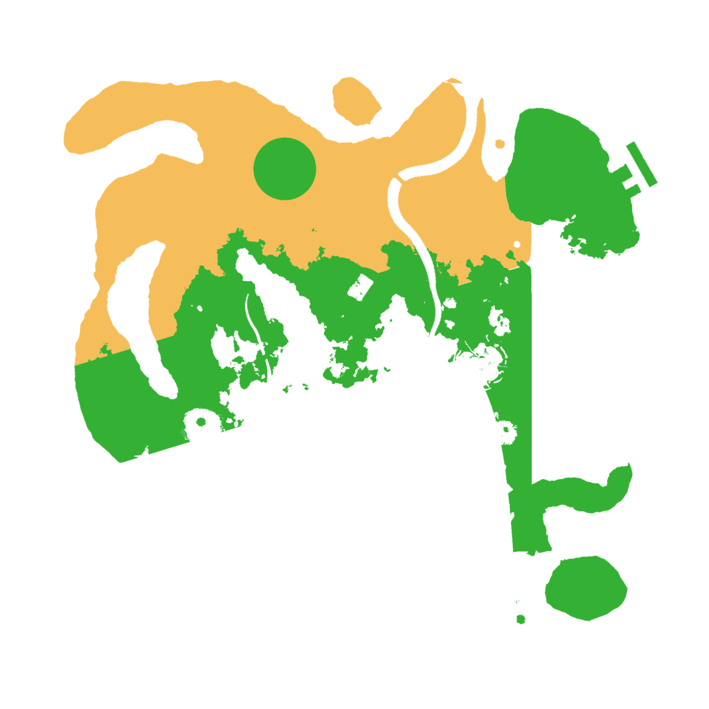 Biome Rust Map: Procedural Map, Size: 3000, Seed: 223707