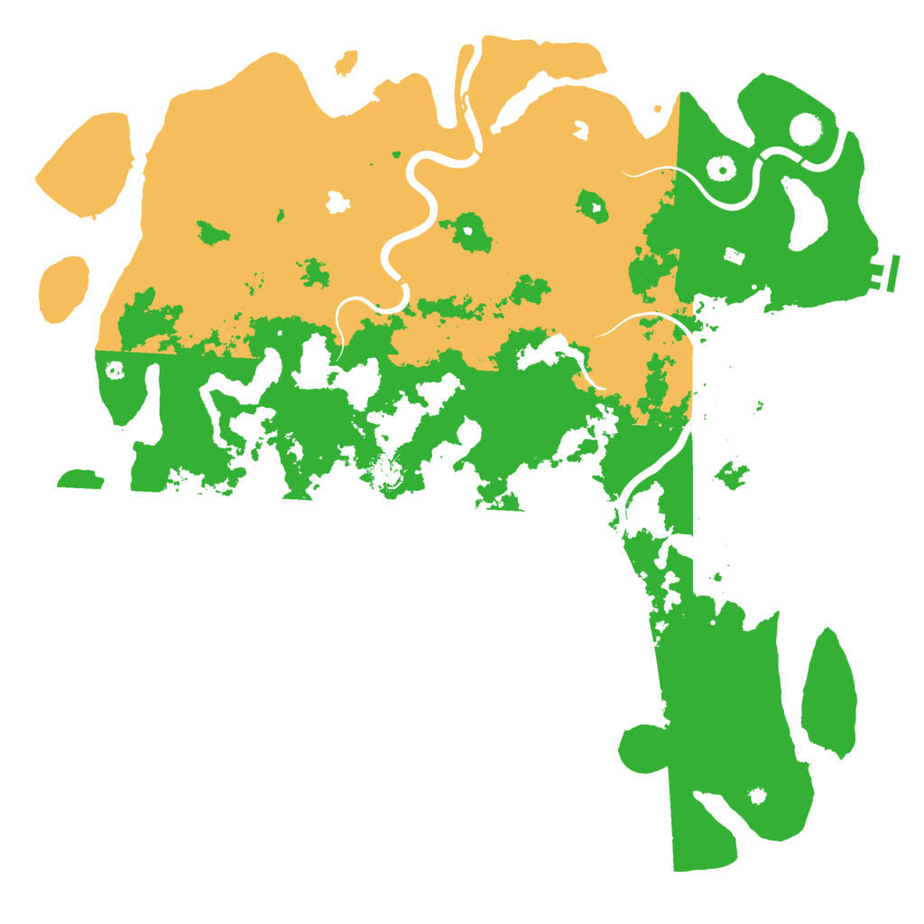 Biome Rust Map: Procedural Map, Size: 5000, Seed: 1973060537