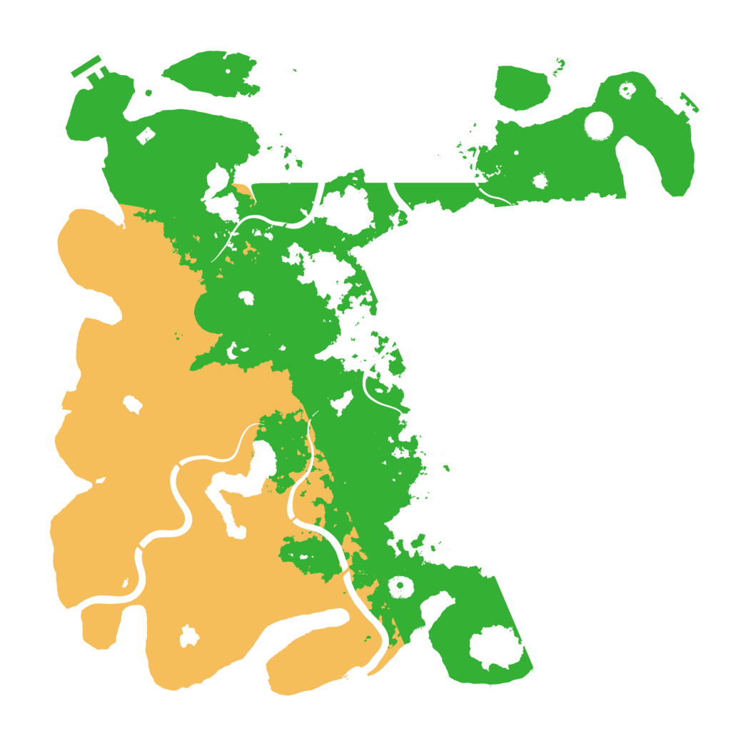 Biome Rust Map: Procedural Map, Size: 4500, Seed: 415638996