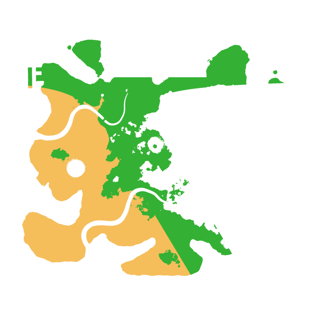 Biome Rust Map: Procedural Map, Size: 3000, Seed: 1728333905