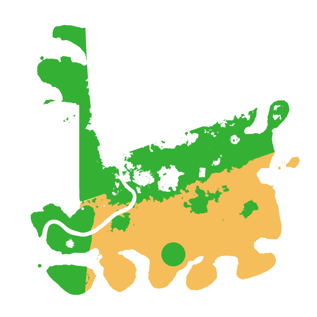 Biome Rust Map: Procedural Map, Size: 3500, Seed: 1603920408