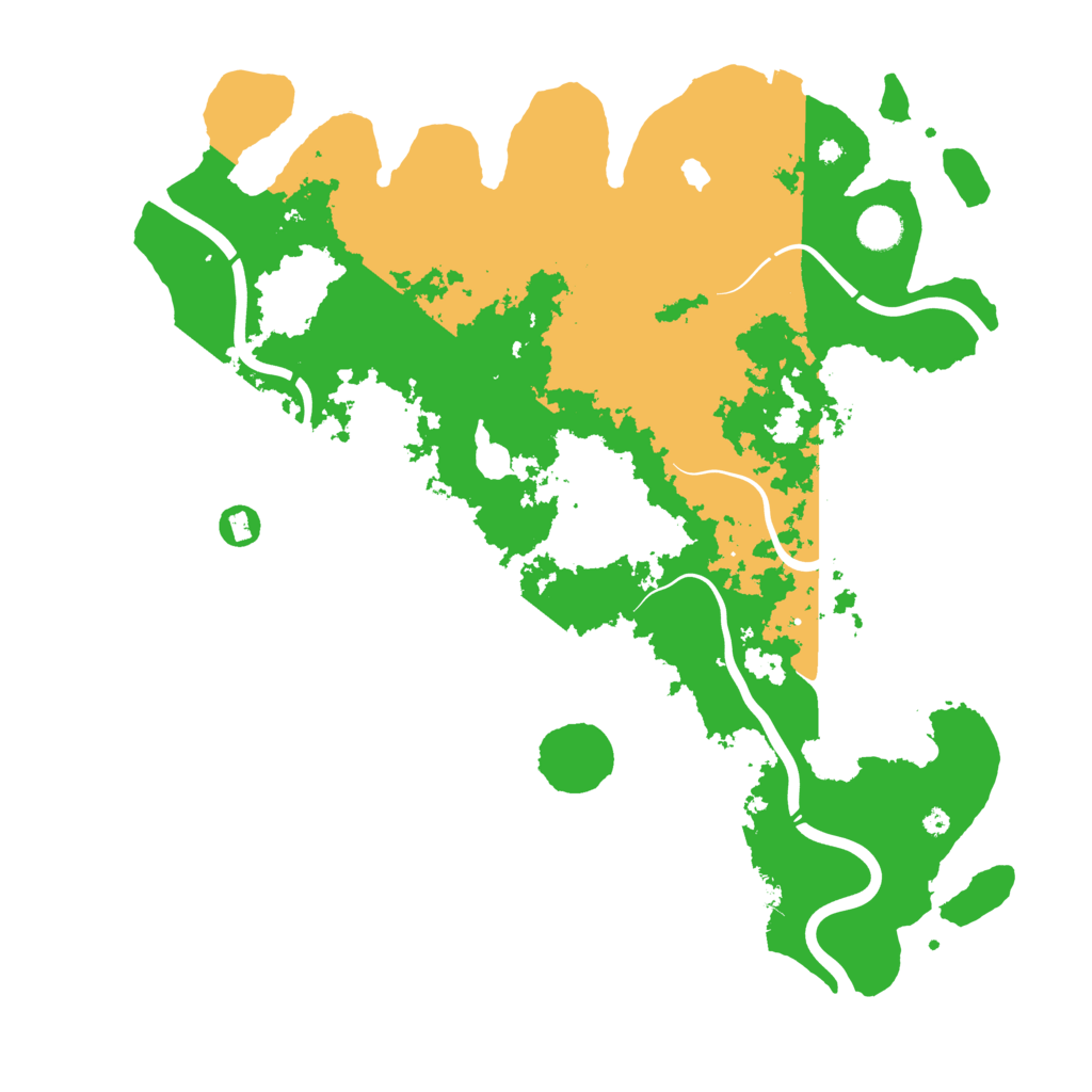 Biome Rust Map: Procedural Map, Size: 4250, Seed: 1576424157