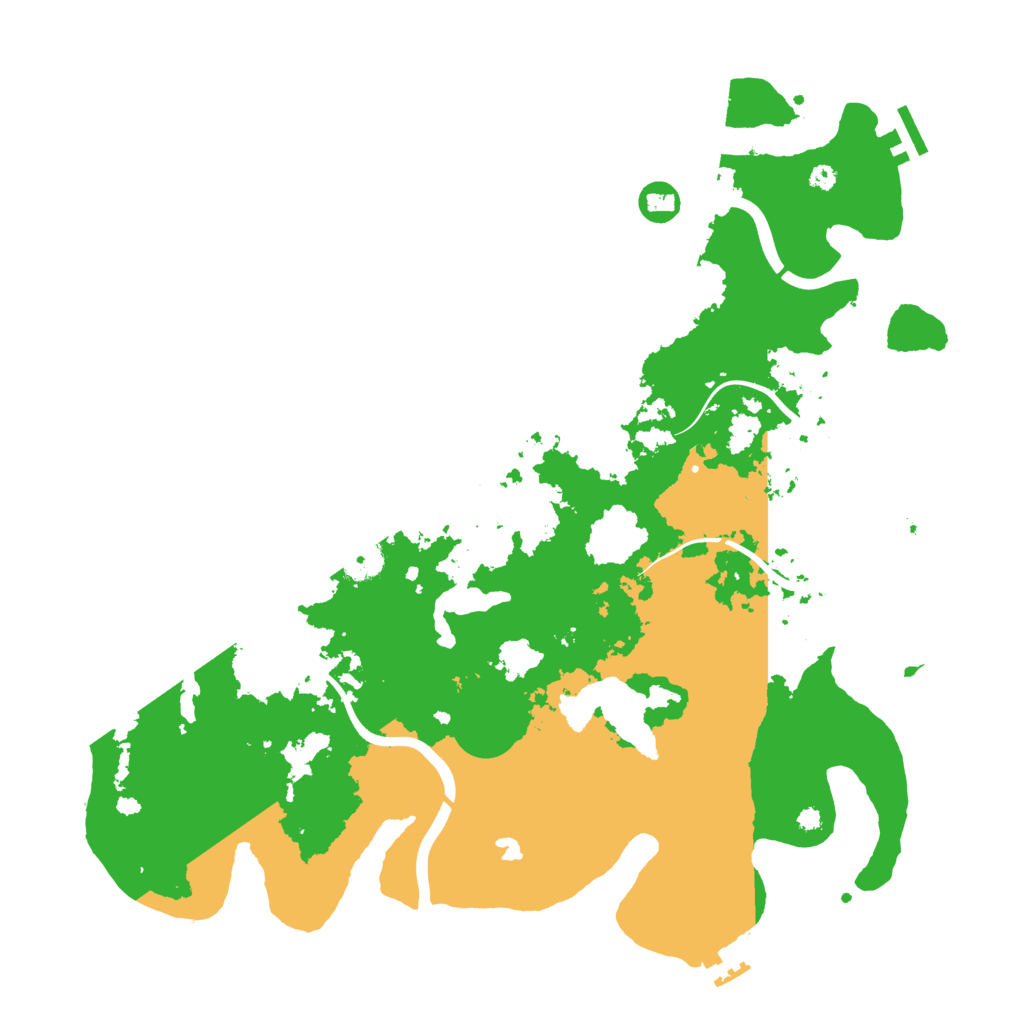 Biome Rust Map: Procedural Map, Size: 4000, Seed: 4875645