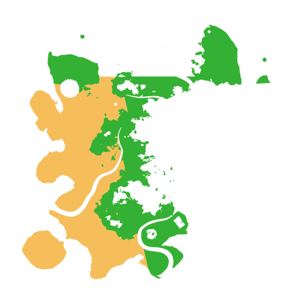 Biome Rust Map: Procedural Map, Size: 3000, Seed: 1959051281