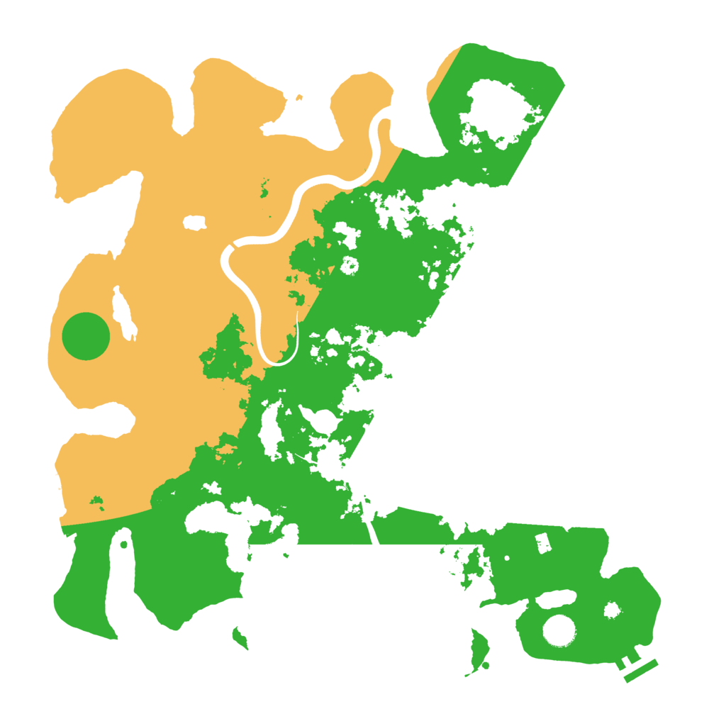 Biome Rust Map: Procedural Map, Size: 4000, Seed: 9257367
