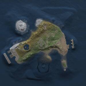 Thumbnail Rust Map: Procedural Map, Size: 1500, Seed: 469979736, 4 Monuments