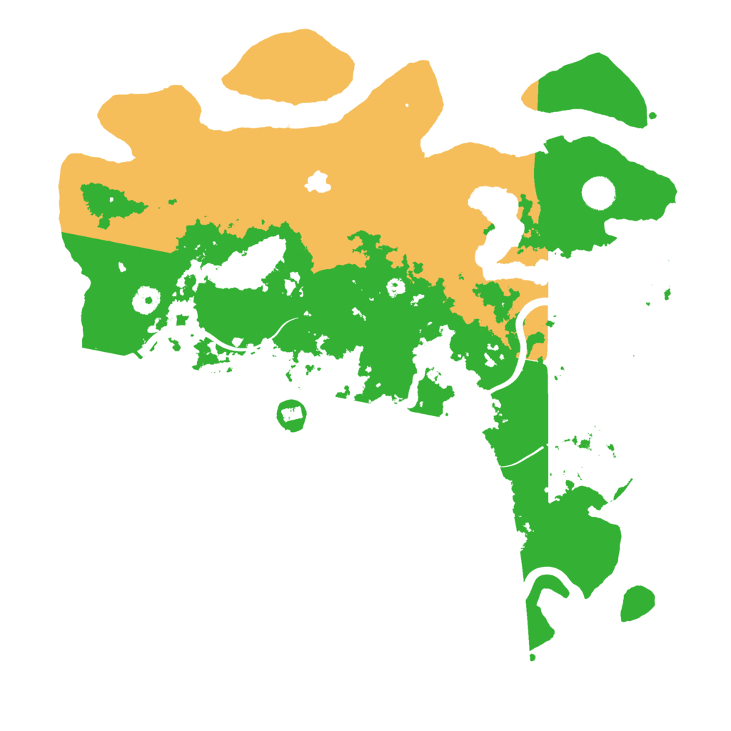 Biome Rust Map: Procedural Map, Size: 4000, Seed: 112254689