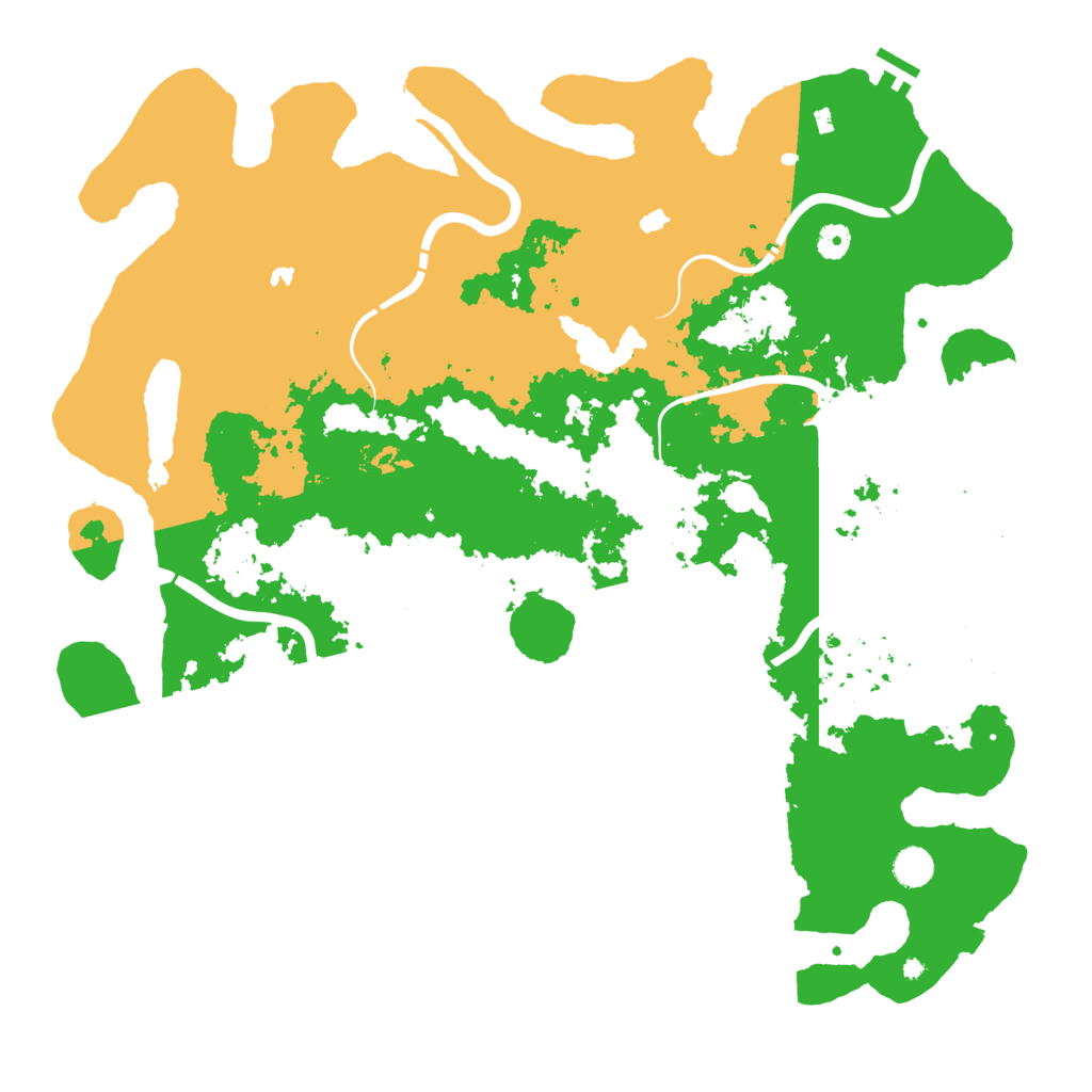 Biome Rust Map: Procedural Map, Size: 4750, Seed: 654374358
