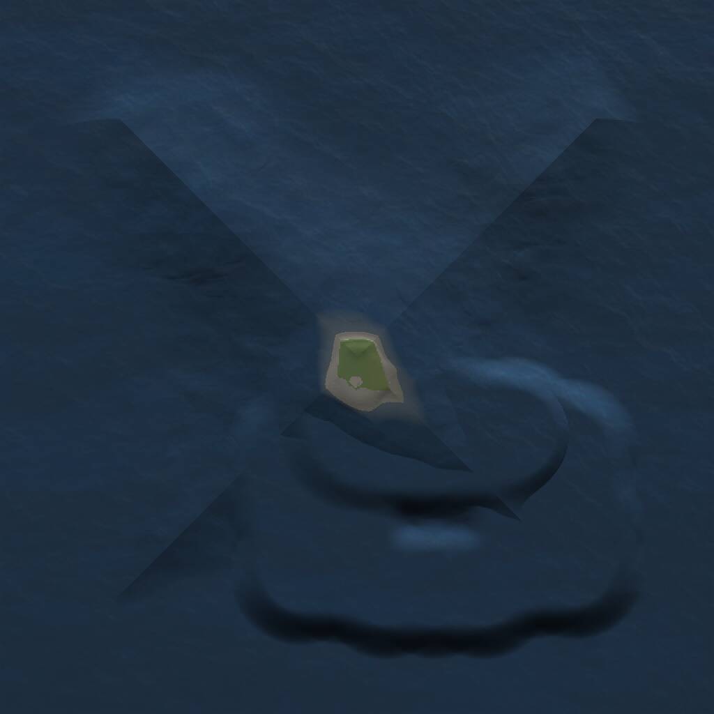 Rust Map: Procedural Map, Size: 1000, Seed: 929720508, 1 Monuments