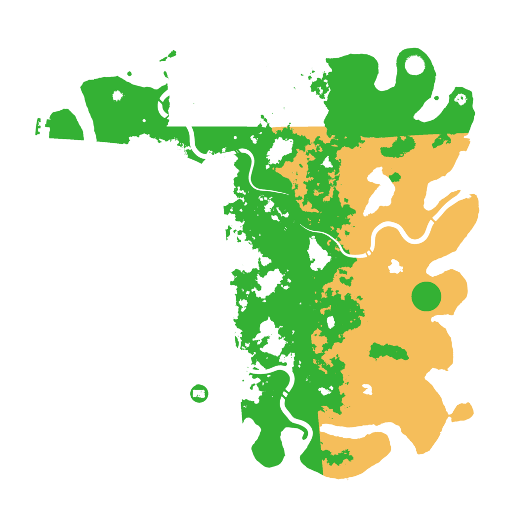 Biome Rust Map: Procedural Map, Size: 4500, Seed: 797315879