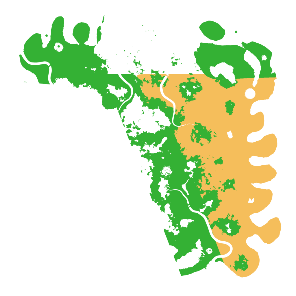 Biome Rust Map: Procedural Map, Size: 5000, Seed: 329077367