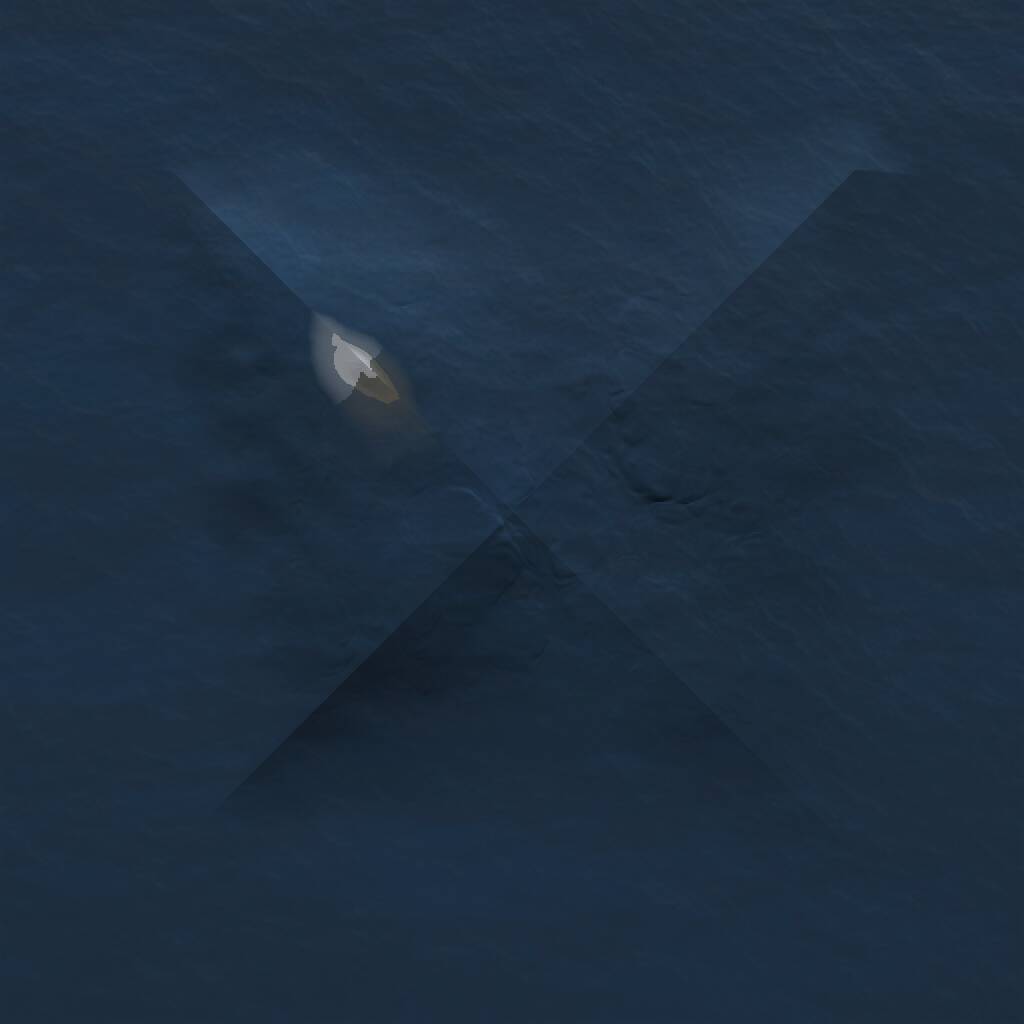 Rust Map: Procedural Map, Size: 1000, Seed: 3500888, 1 Monuments