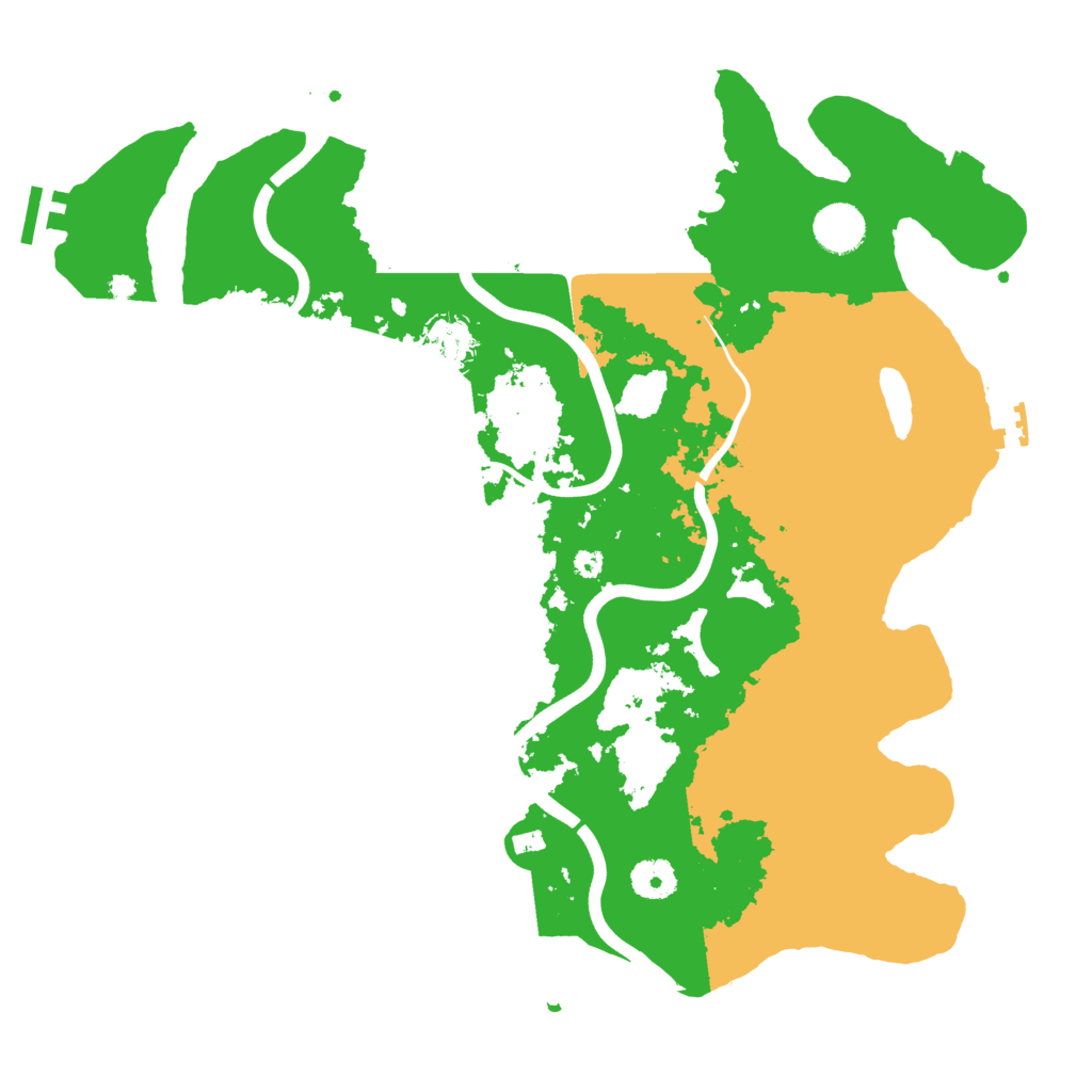 Biome Rust Map: Procedural Map, Size: 3800, Seed: 20160116
