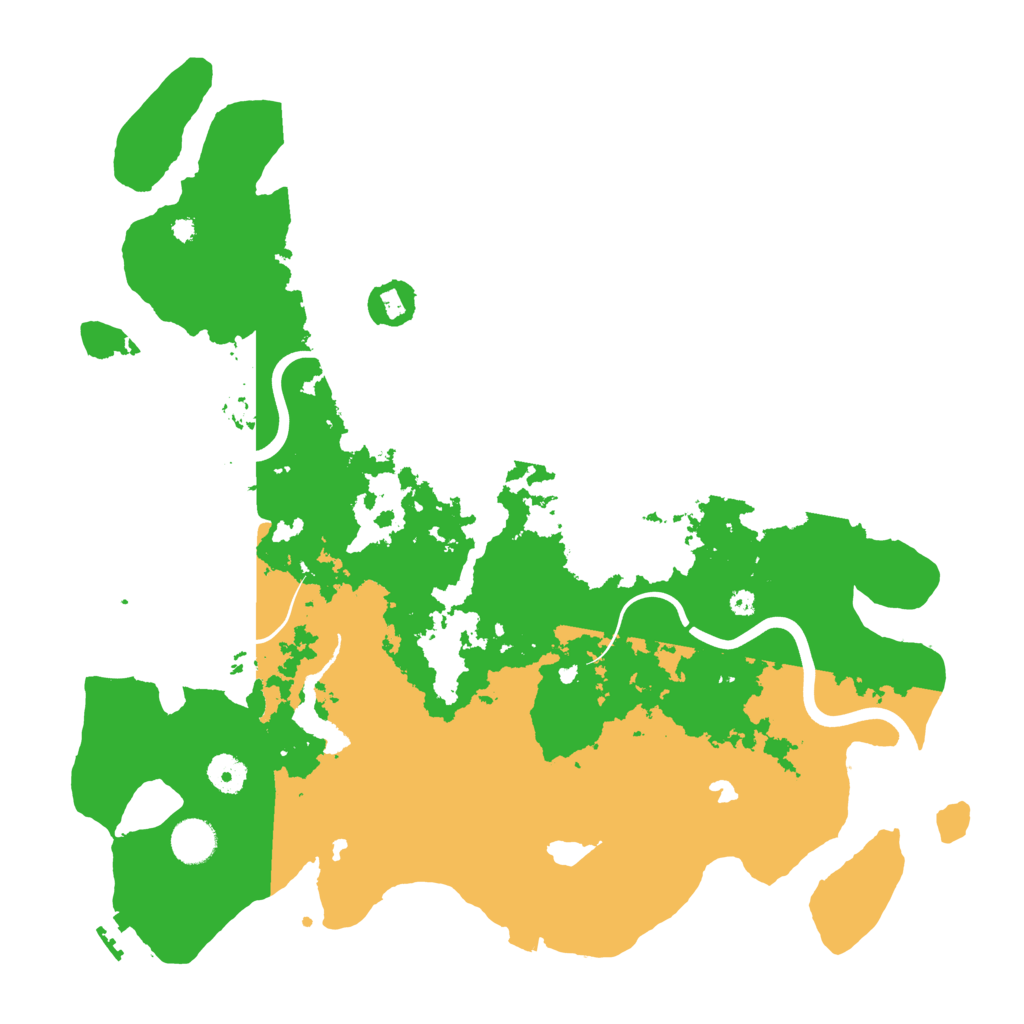 Biome Rust Map: Procedural Map, Size: 4000, Seed: 1412121198