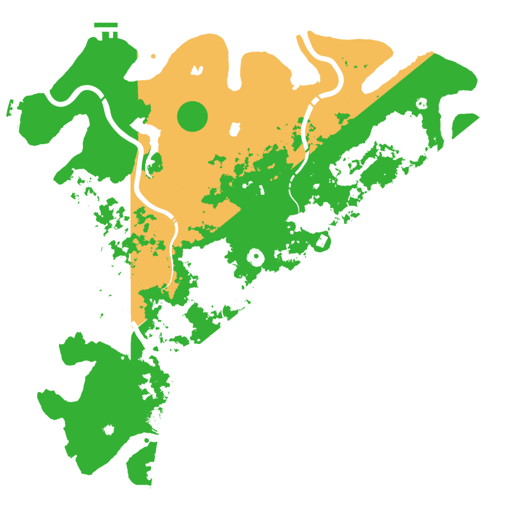 Biome Rust Map: Procedural Map, Size: 4500, Seed: 349149484